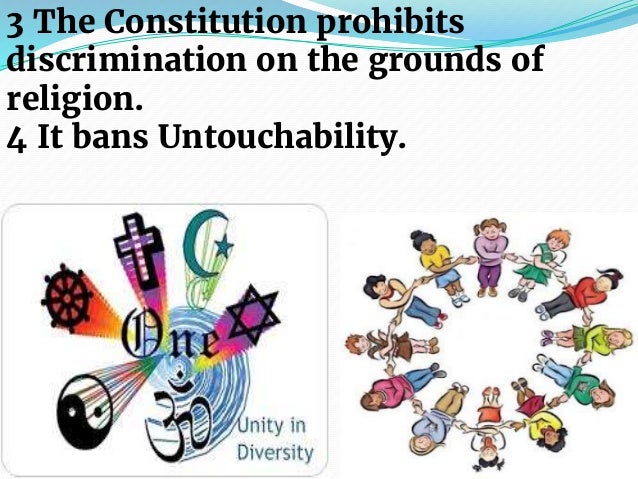 causes of discrimination discrimination against religion examples